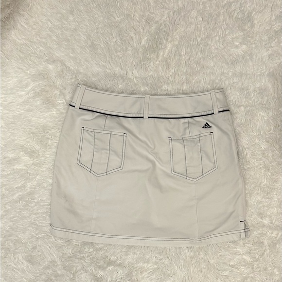 ADIDAS white Skirt Clima Cool Athletic Golf Size 8 - Picture 4 of 4